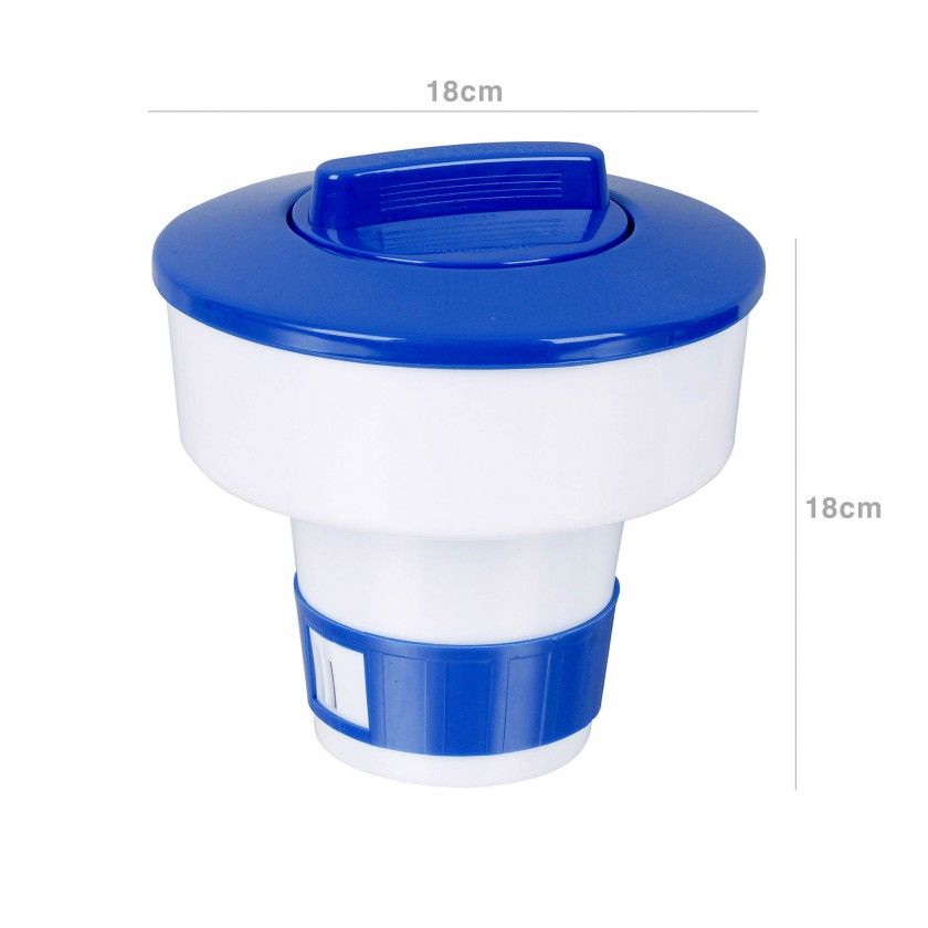 Dispensador Pastilhas Cloro Piscina 18X18cm Dispensador Pastilhas Cloro Piscina 18X18cm