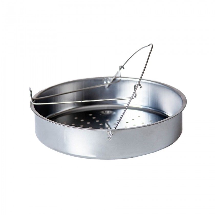 Panela Pressão Inox Ovni Redonda 8L 24X18.5cm Panela Pressão Inox Ovni Redonda 8L 24X18.5cm