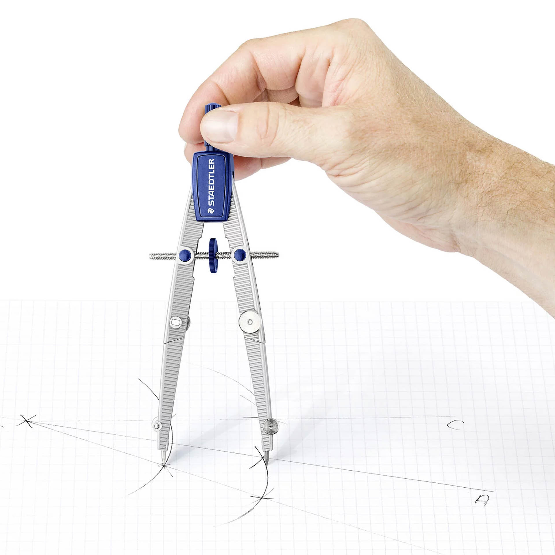 Compasso Staedtler Escolar 4 Peças