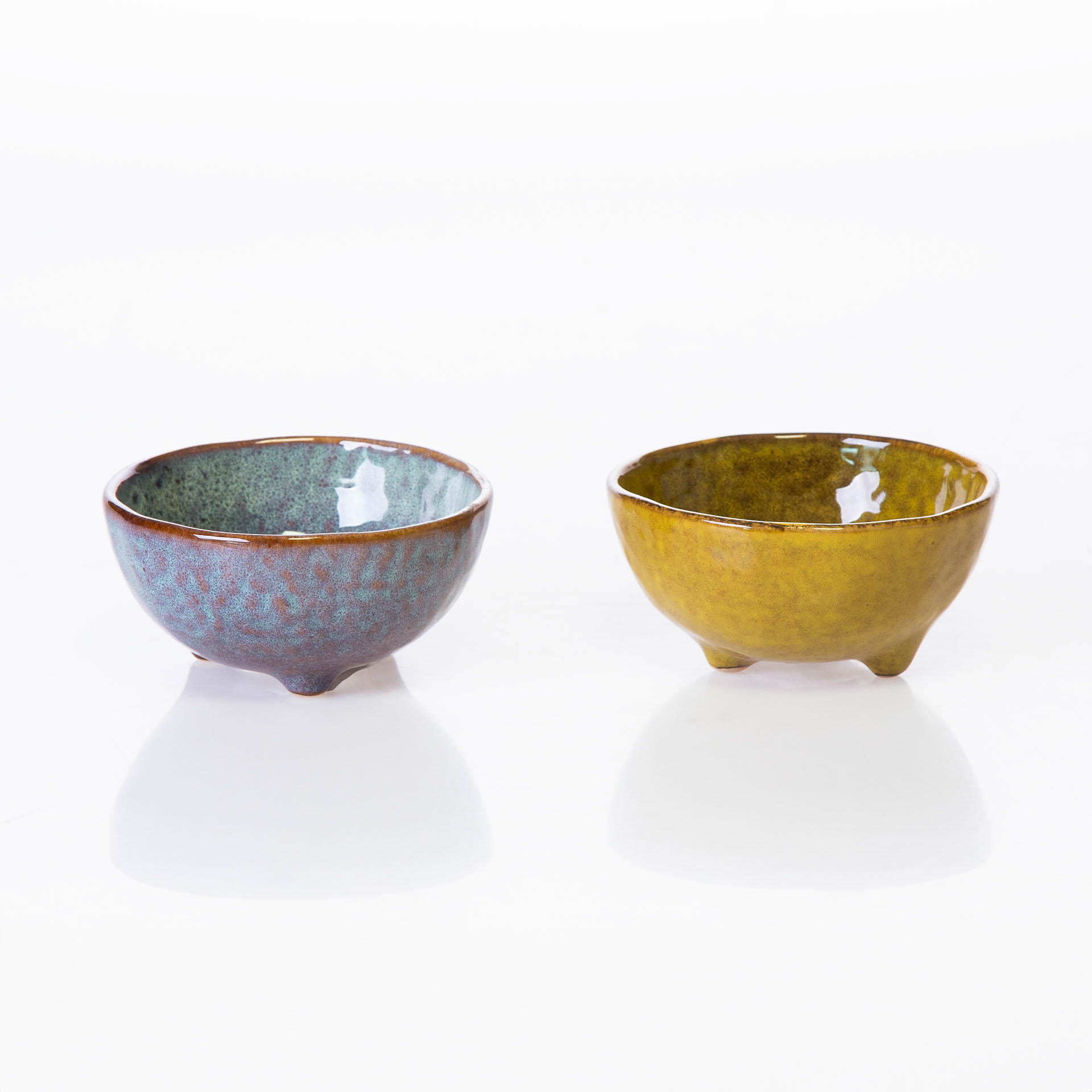 Taça Porcelana Serton Redondo Amarelo 200ml 11X5.5cm