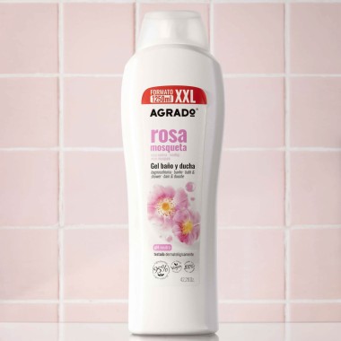 Gel Banho Agrado Rosa Mosqueta XXL 1250ml