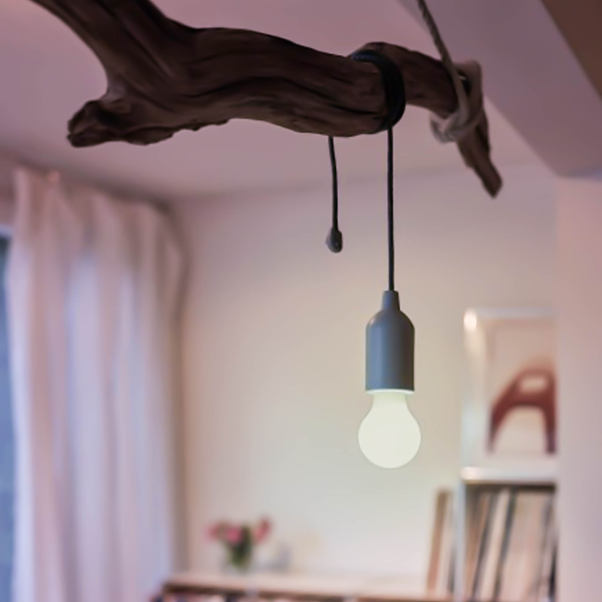 Lâmpada com Fio Pendente 90cm