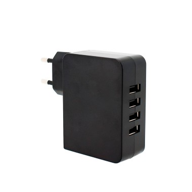 Carregador 4 Portas Usb 9.3X7.5X2.9cm