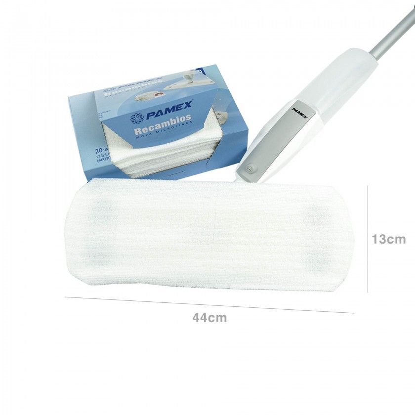 Recarga Mopa Microfibra 44X13cm Pack 20 Recarga Mopa Microfibra 44X13cm Pack 20