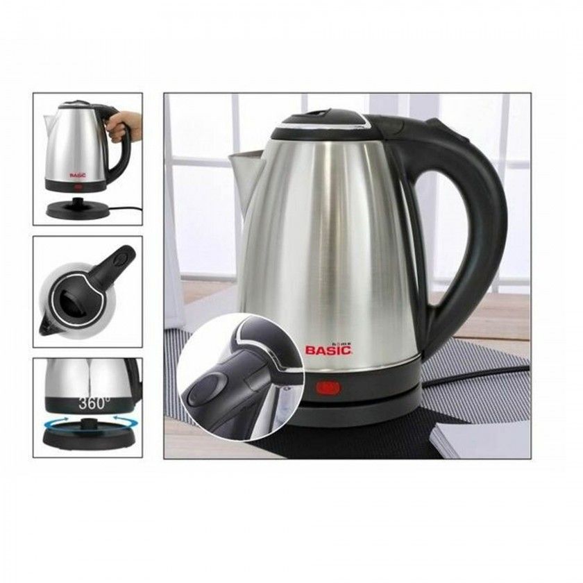 Fervedor Água Elétrico Basic Home 1500W 1800ml Fervedor Água Elétrico Basic Home 1500W 1800ml