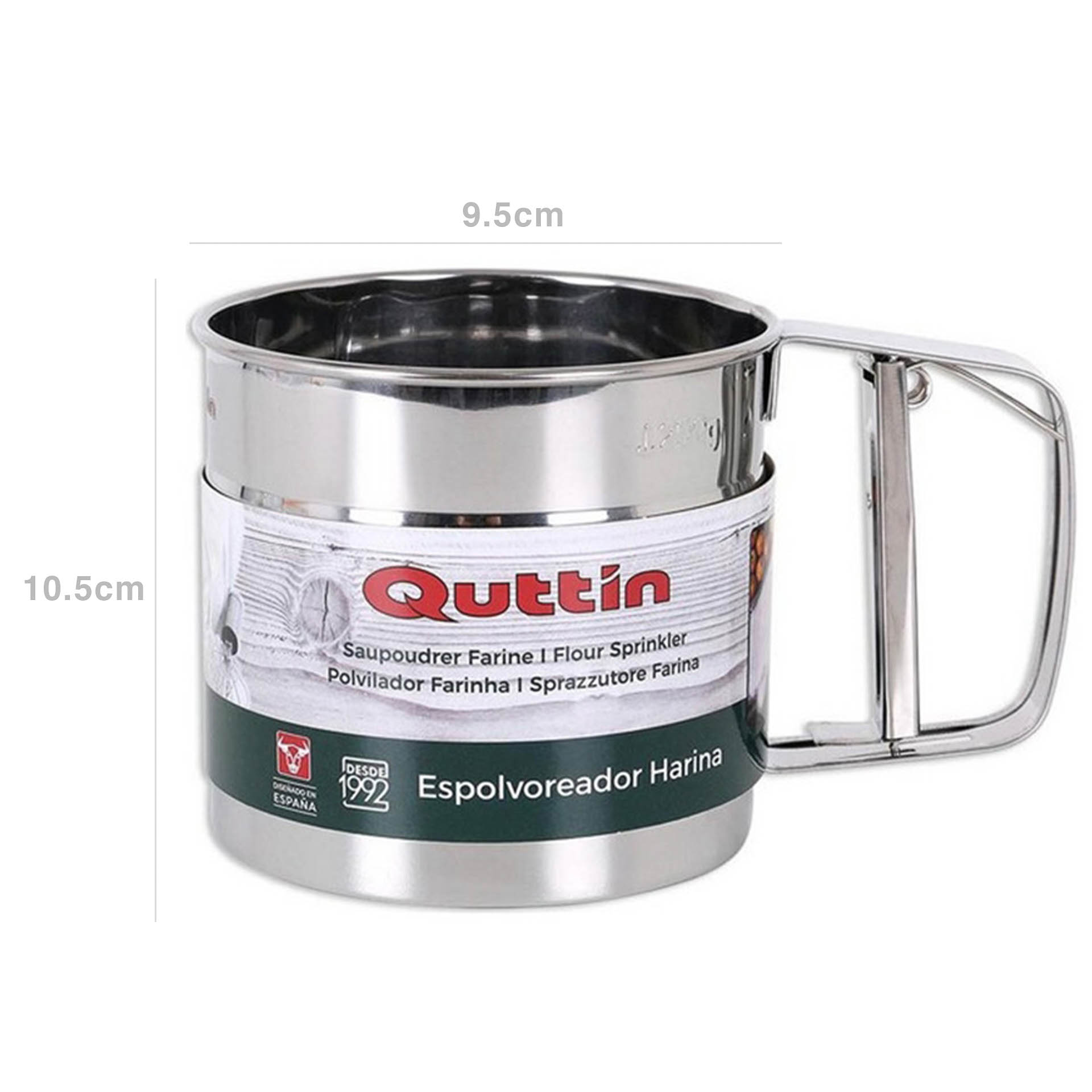 Peneira Farinha Inox 9.5X10.5cm