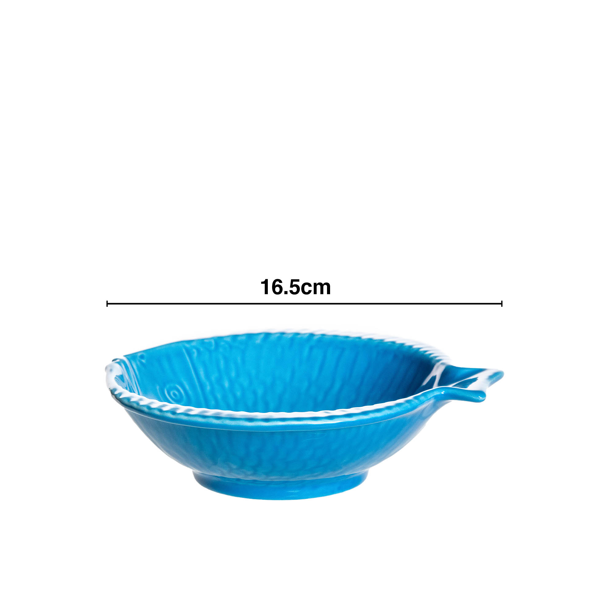 Taça Peixe Cerâmica 16.5cm