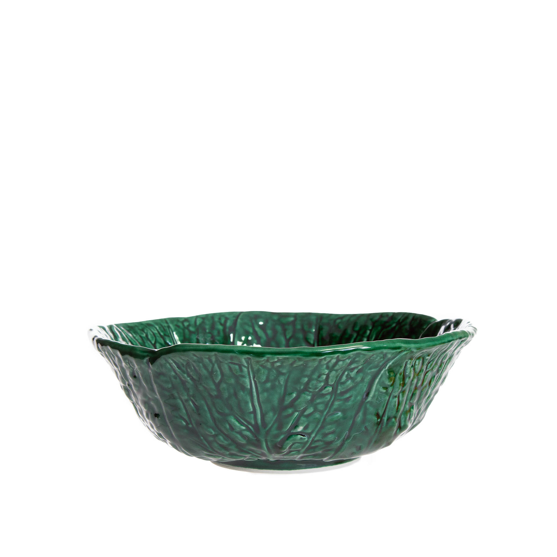 Taça Couve Cerâmica 19X7cm