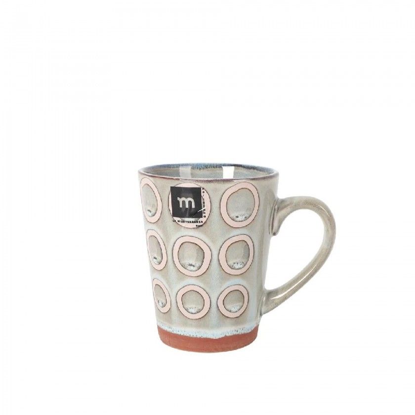 Caneca Porcelana Almudena 330ml 8.7X10.8cm