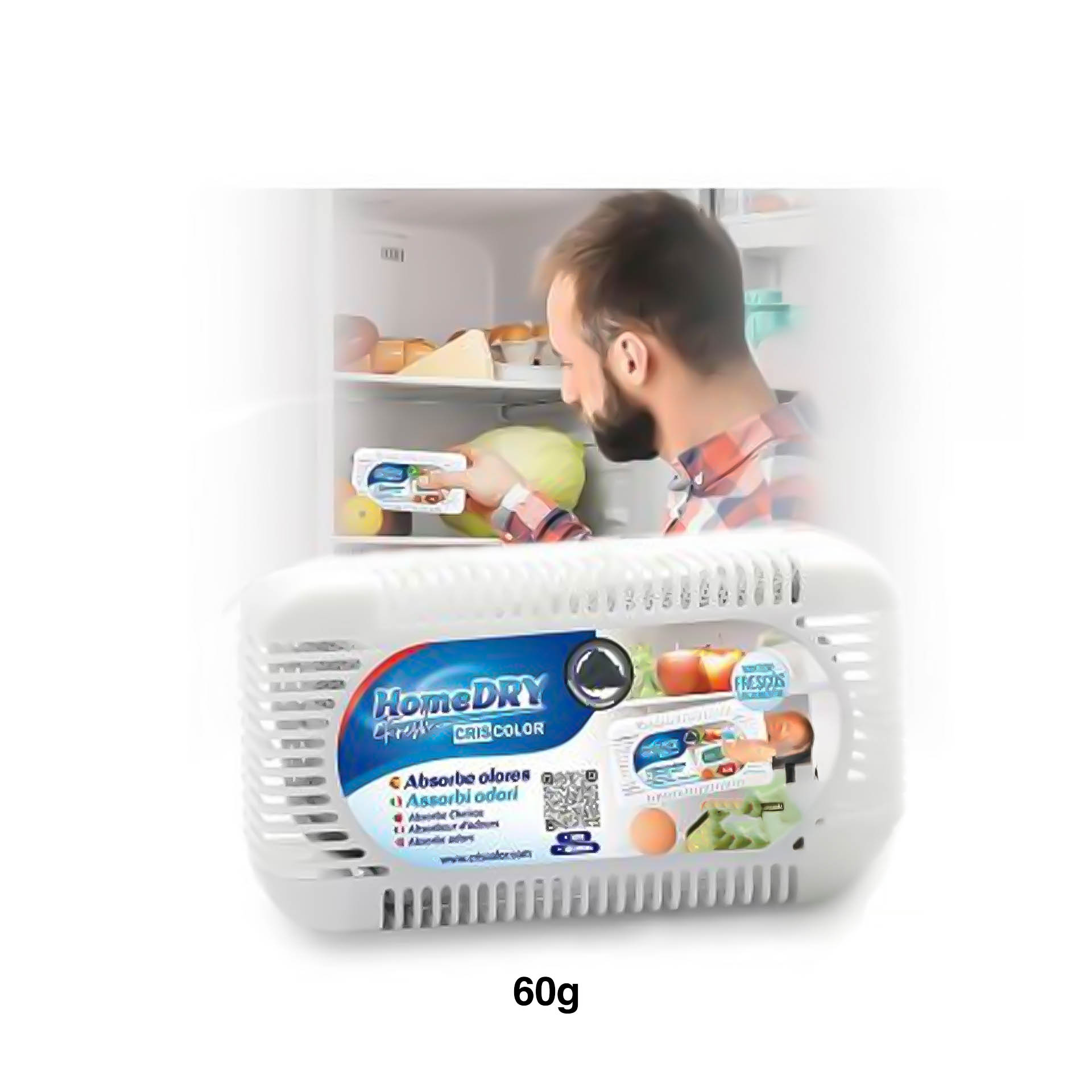 Absorve Odores Frigorífico Carvão 60gr