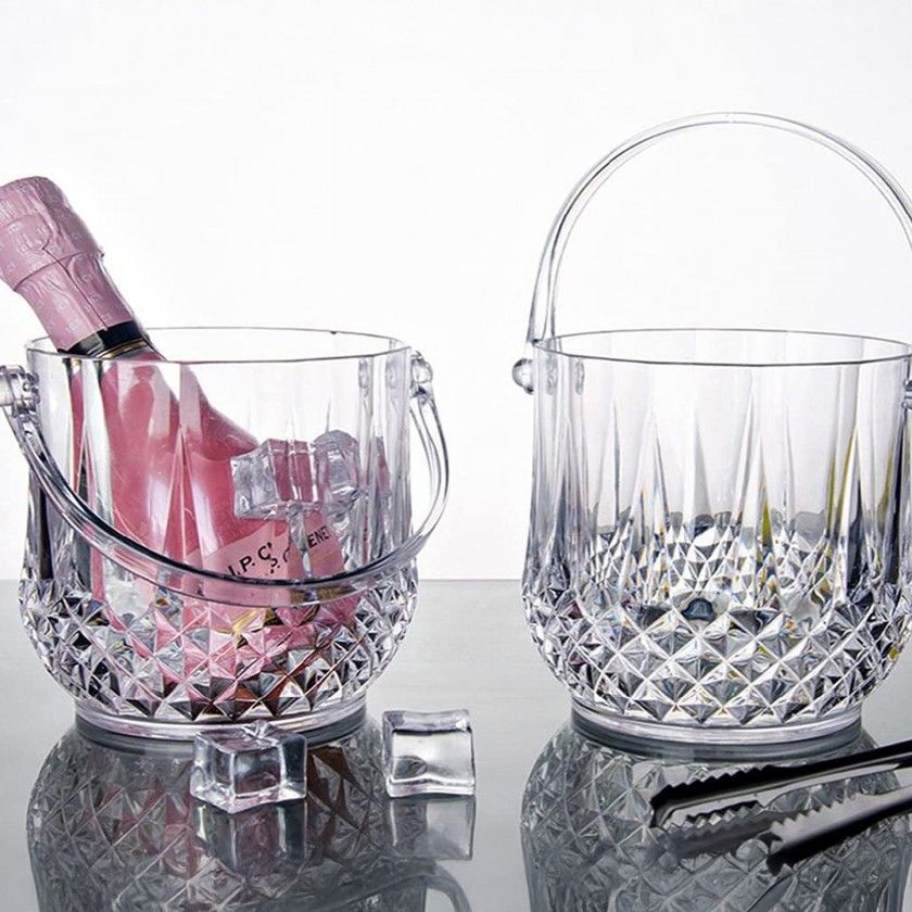 Balde Gelo Poliestireno com Asa 12X13cm