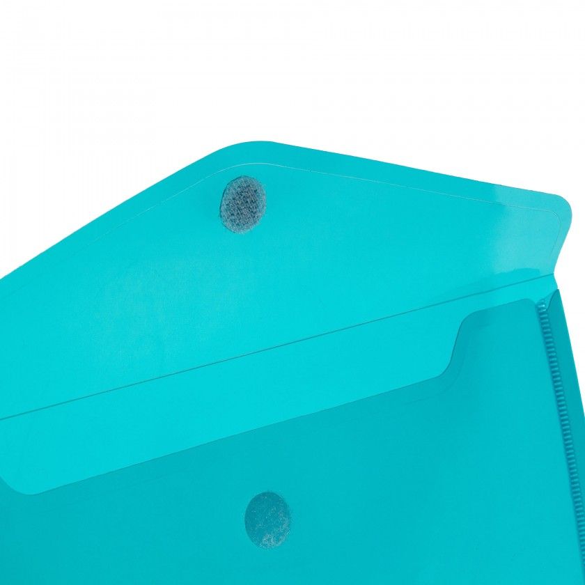 Bolsa Envelope Timeoffice com Velcro Azul Bolsa Envelope Timeoffice com Velcro Azul