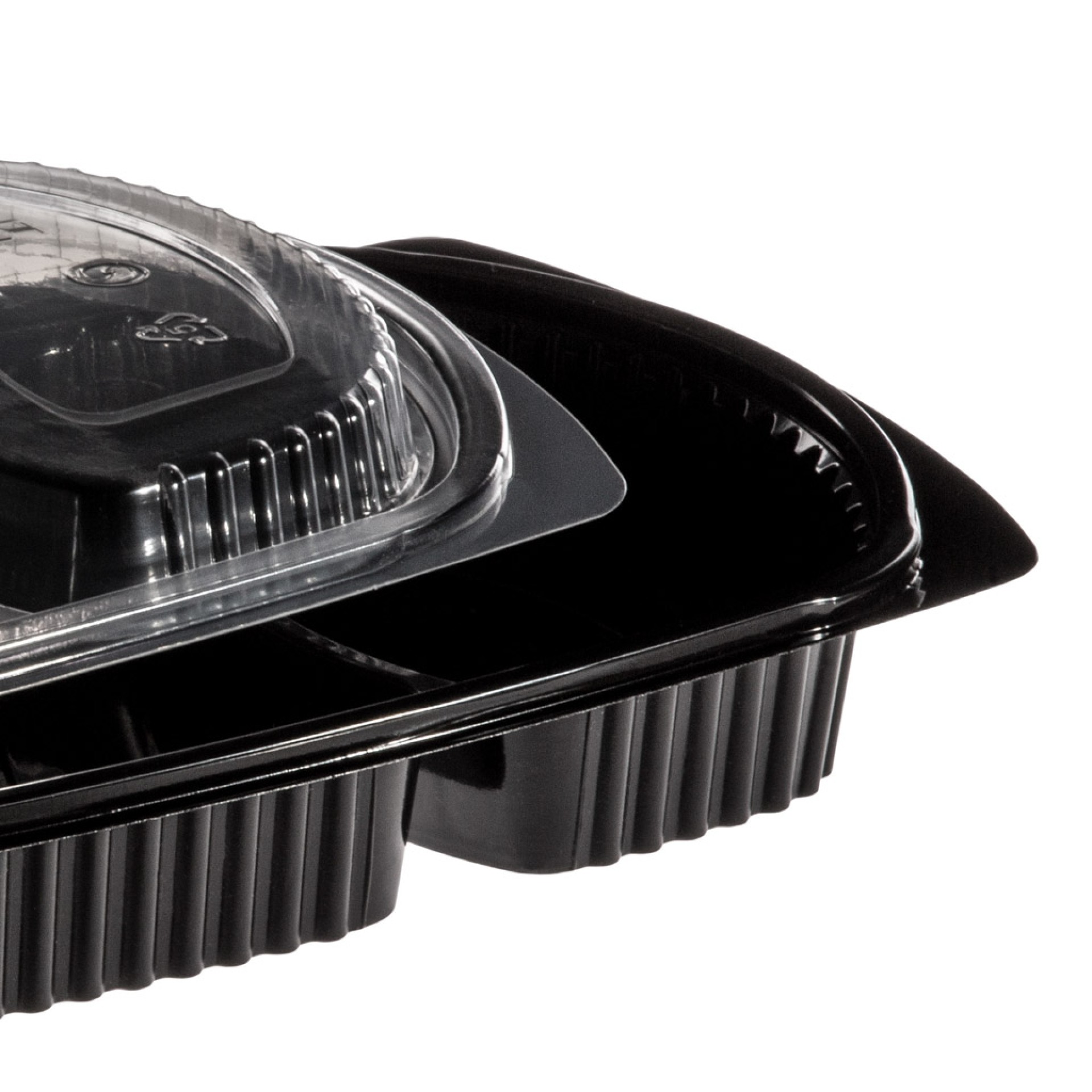 Caixa Take Away Tampa 2 Divisões 26X18.5X2.5cm Pack 102