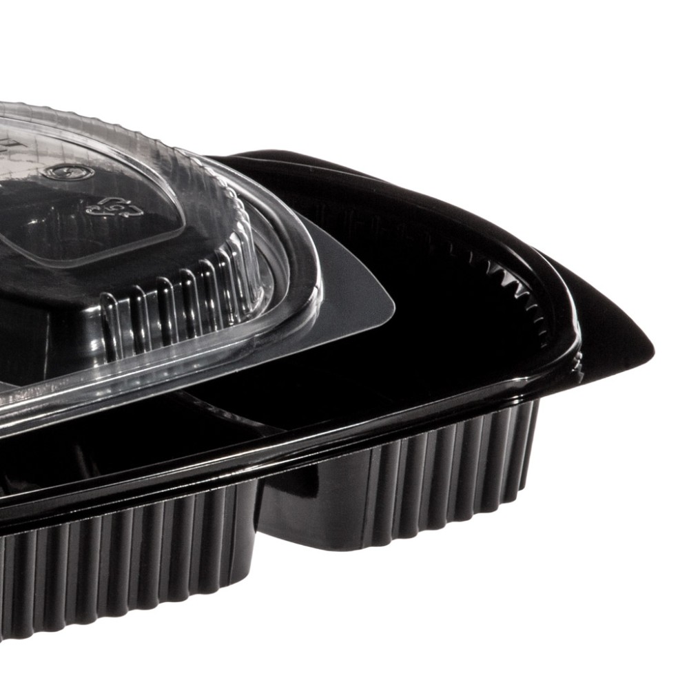 Caixa Take Away Tampa 2 Divisões 26X18.5X2.5cm Pack 102