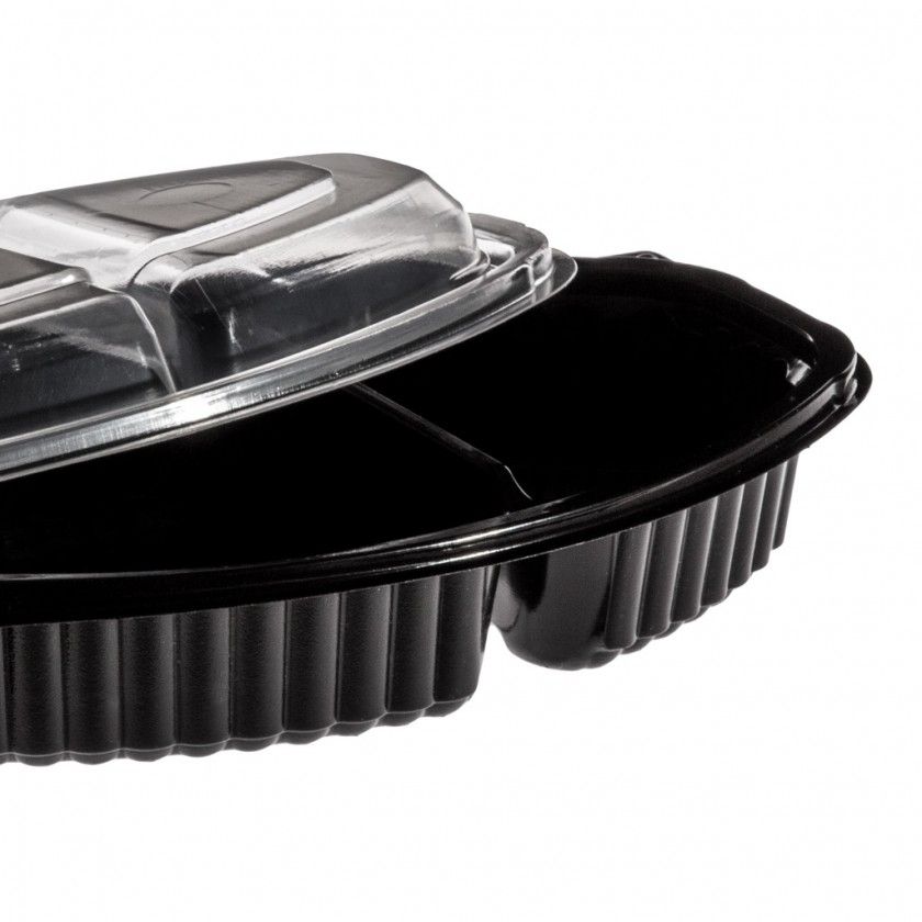 Caixa Take Away 2 Divis�es 60/40 20.7X14.3X3.7cm Pack 127