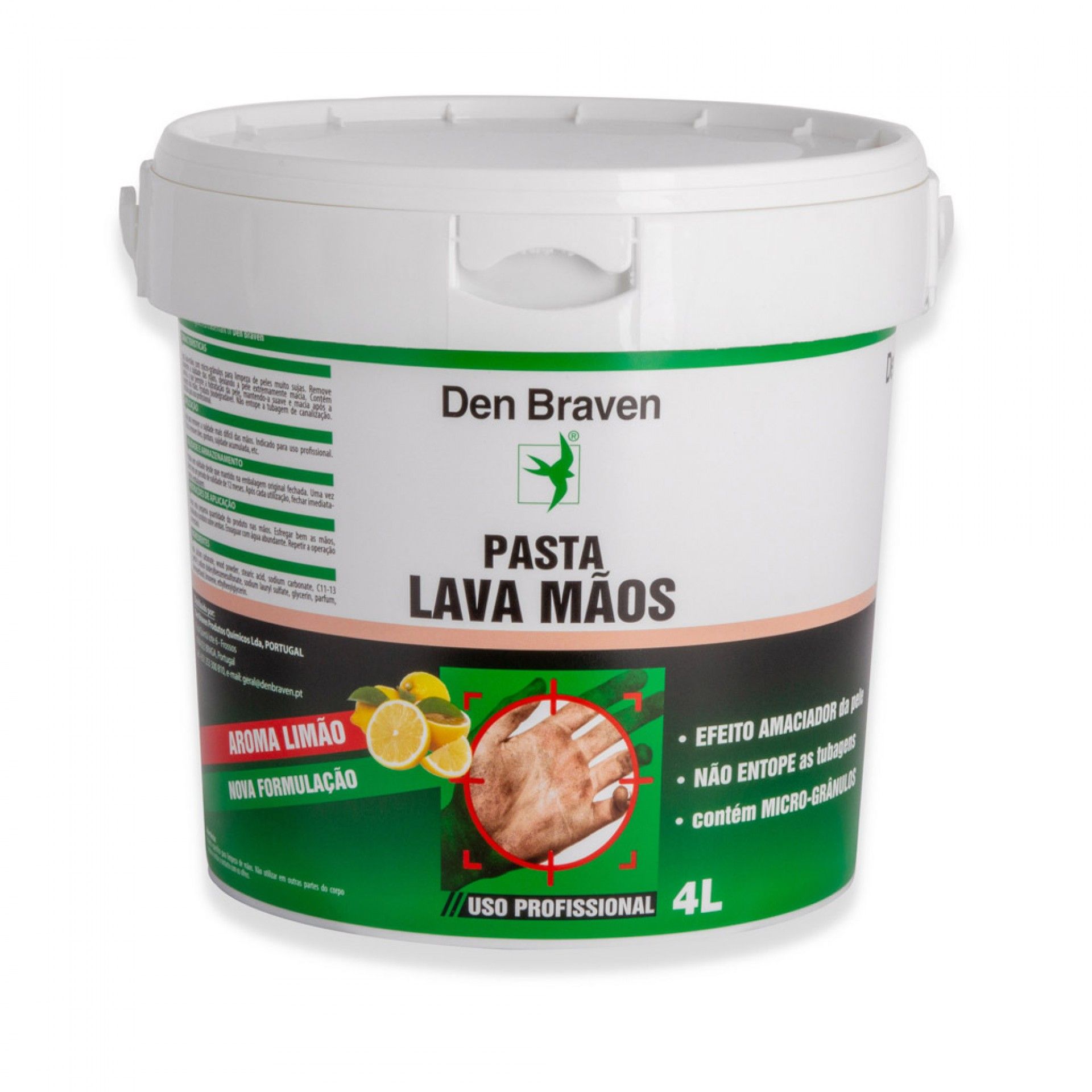 Lava Mãos Pasta Den Braven 4000ml