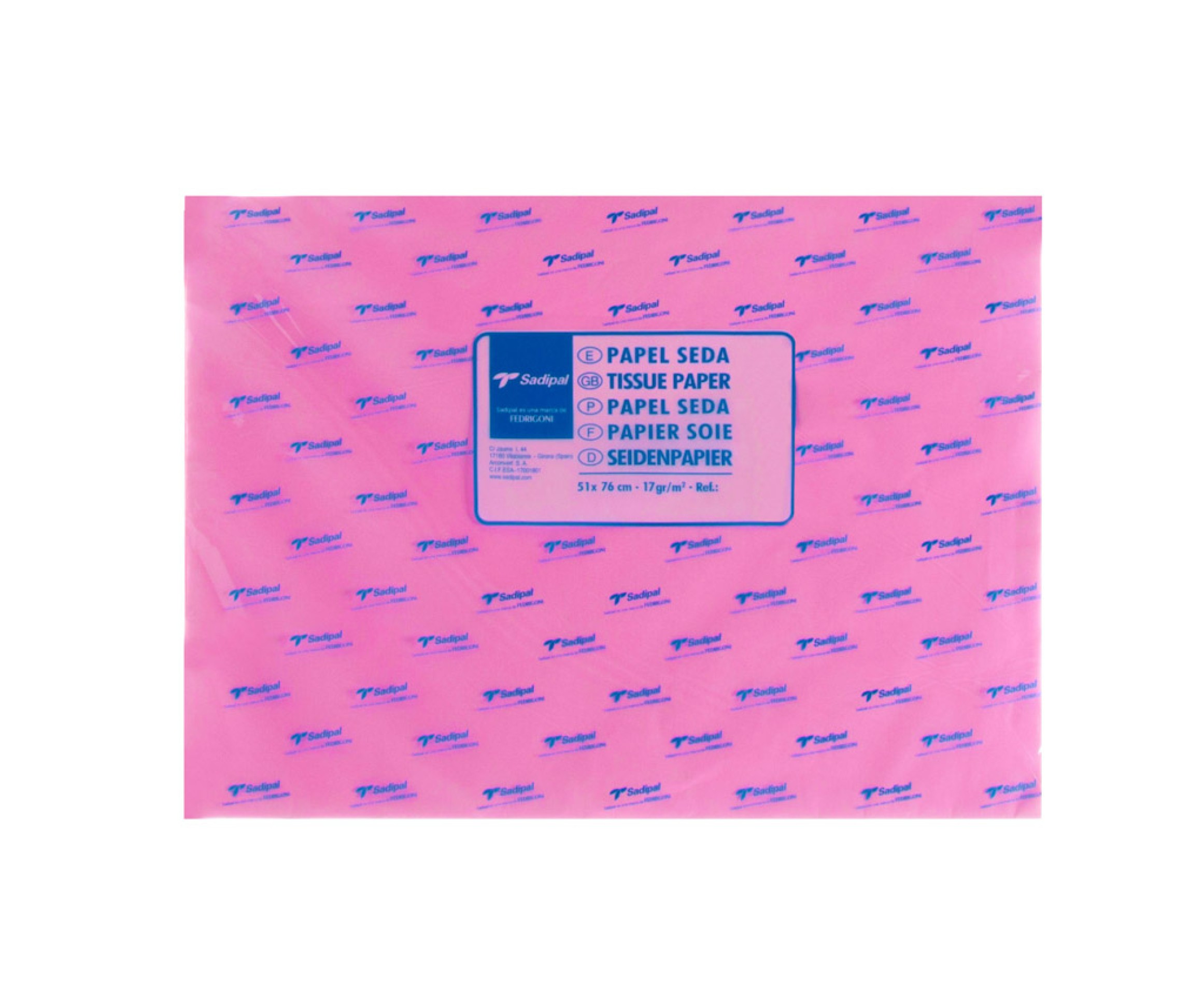 Papel Seda Sadipal 51X76cm Pack 25