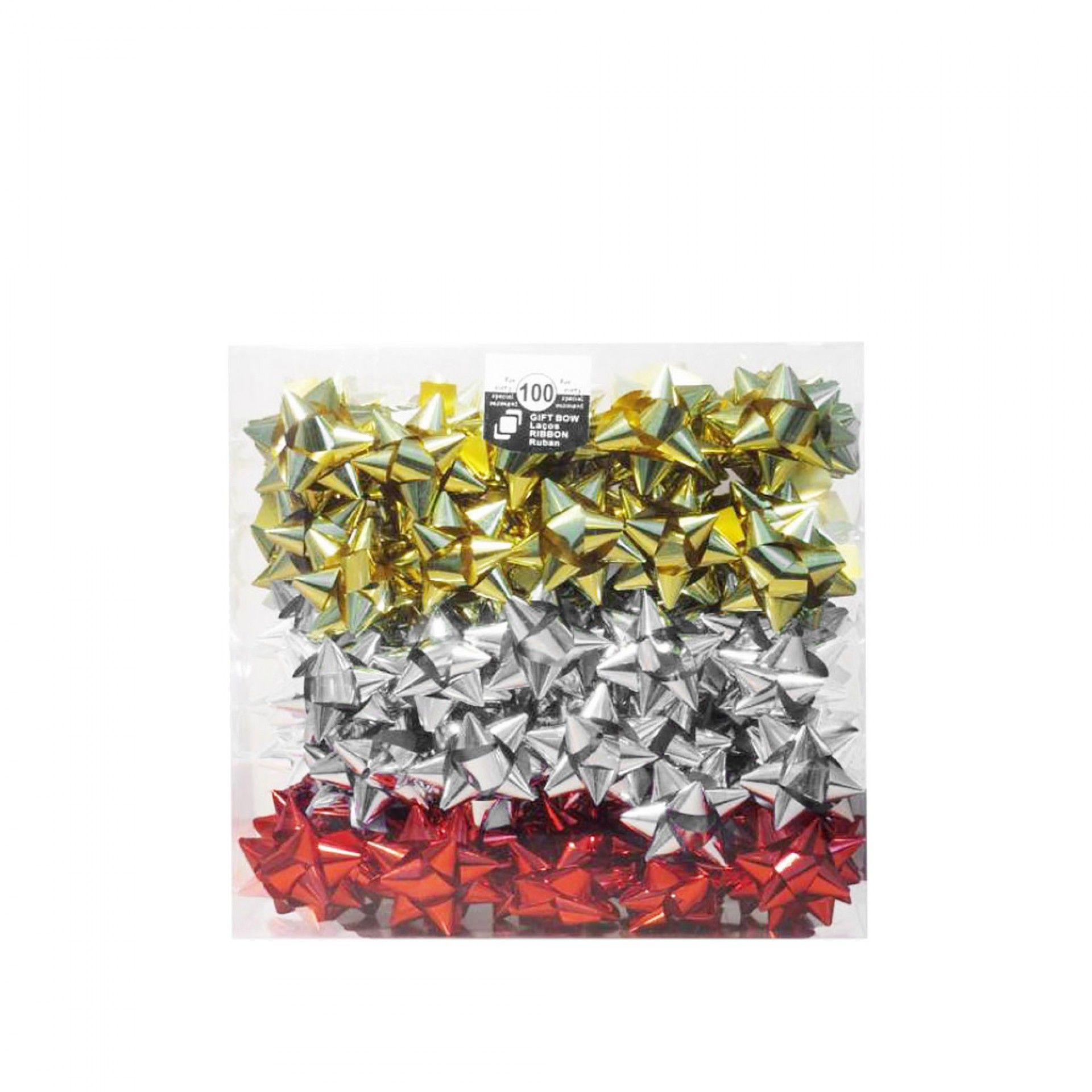 Laços Metálicos Sortidos 76mm Caixa 100