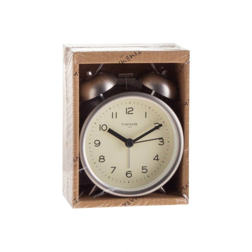 Despertador Timemark Analogico Plástico Multicor 15X6X10cm Despertador Timemark Analogico Plástico Multicor 15X6X10cm