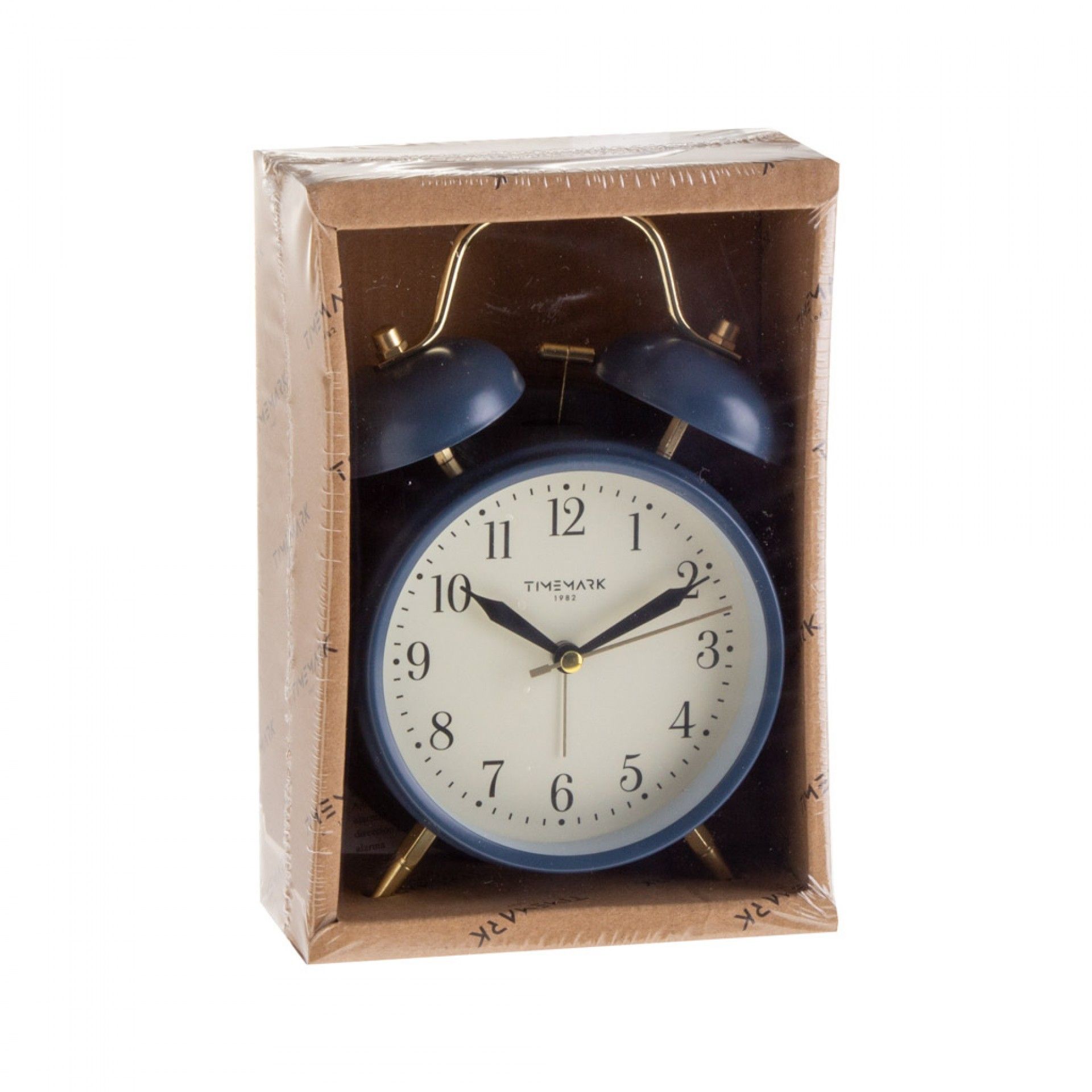 Despertador Timemark Analógico Plástico Multicor 18X12X6cm