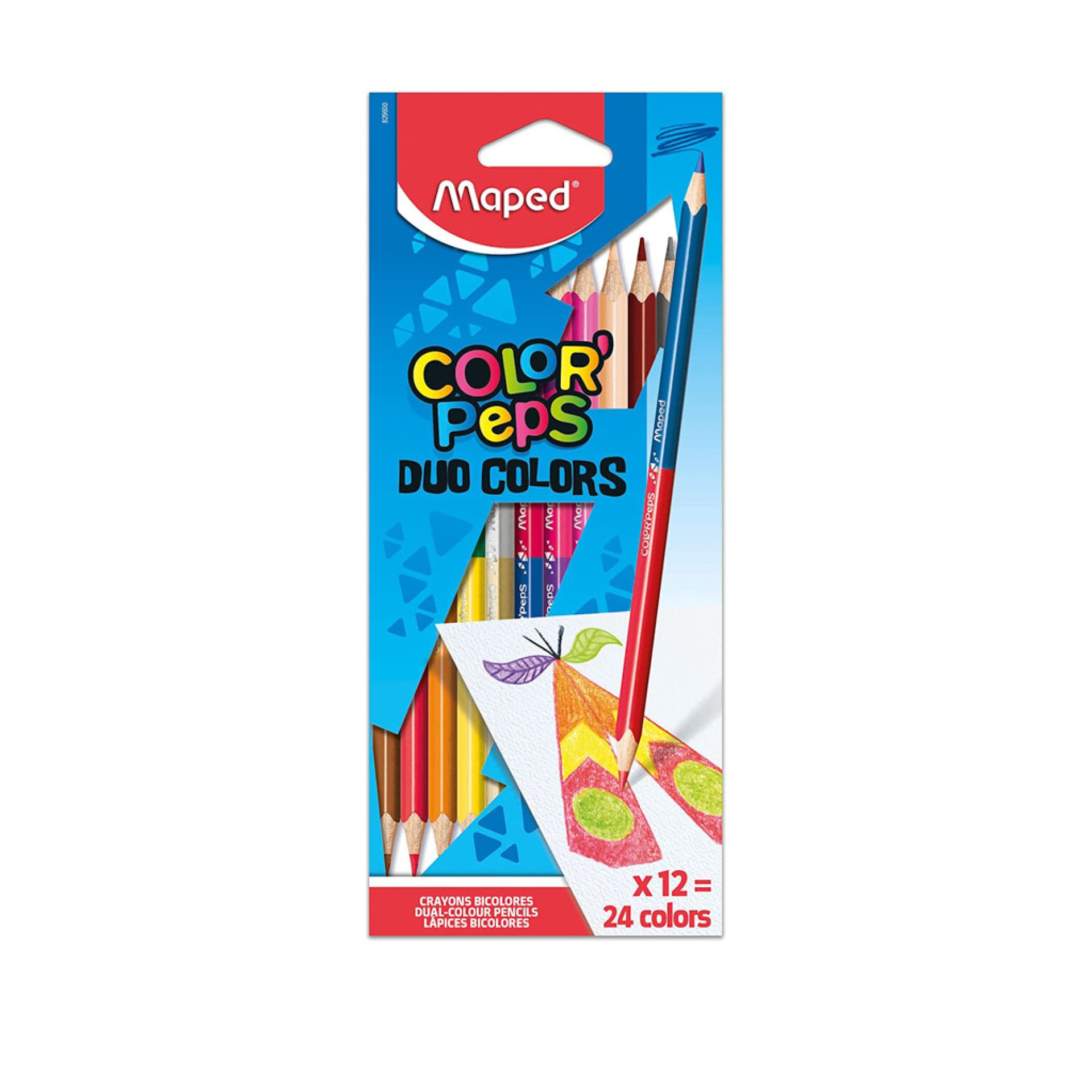 Lapis Cor Maped Duplo 12X2 Cores 2.9mm