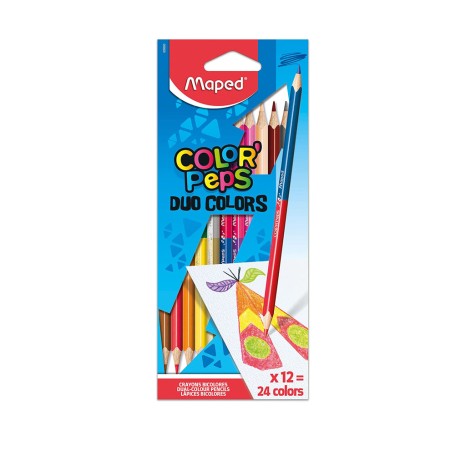 Lapis Cor Maped Duplo 12X2 Cores 2.9mm - Image product