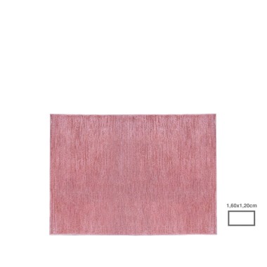 Tapete Poliéster Mira Rosa 120X160cm