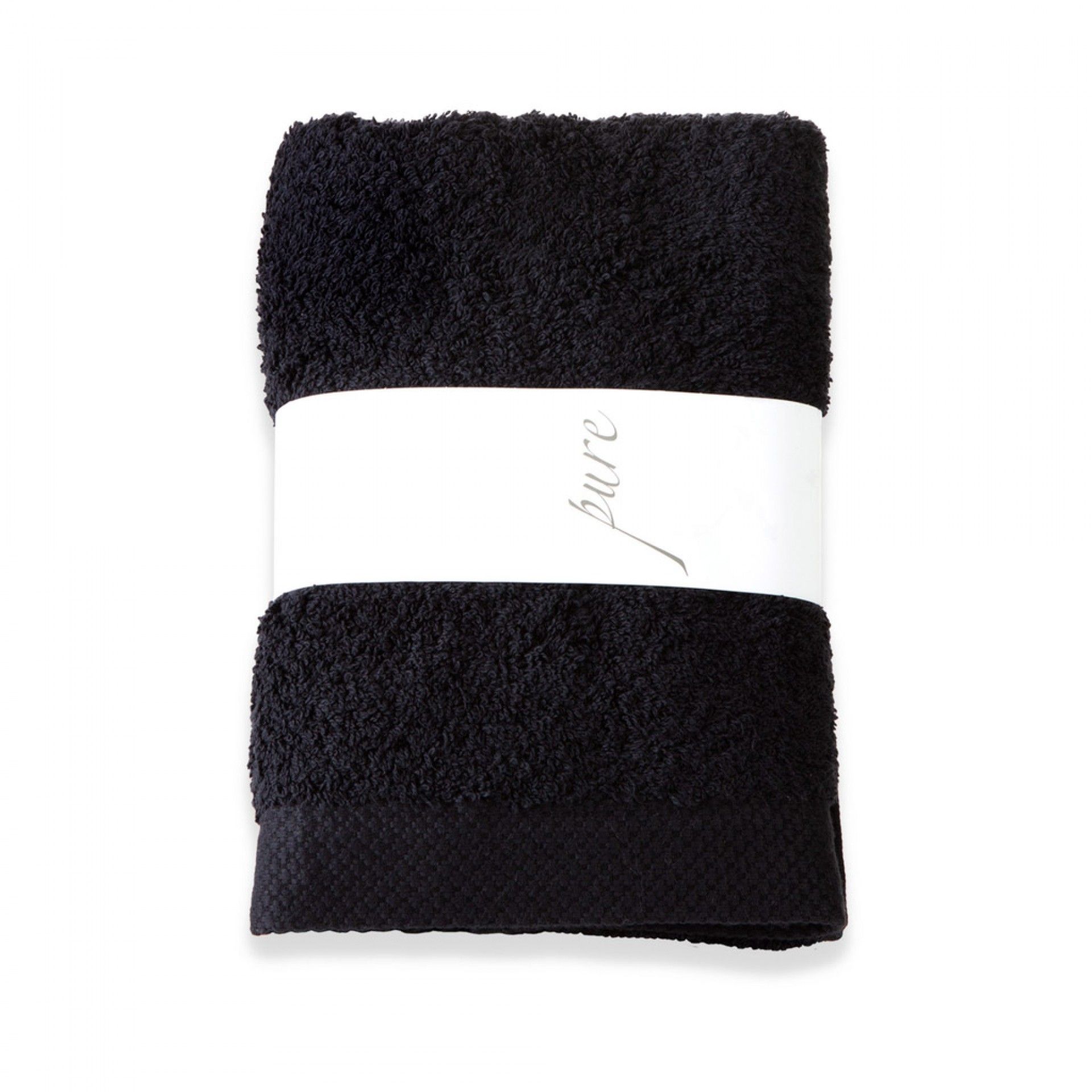 Toalha Banho Pure Preto 100X150cm