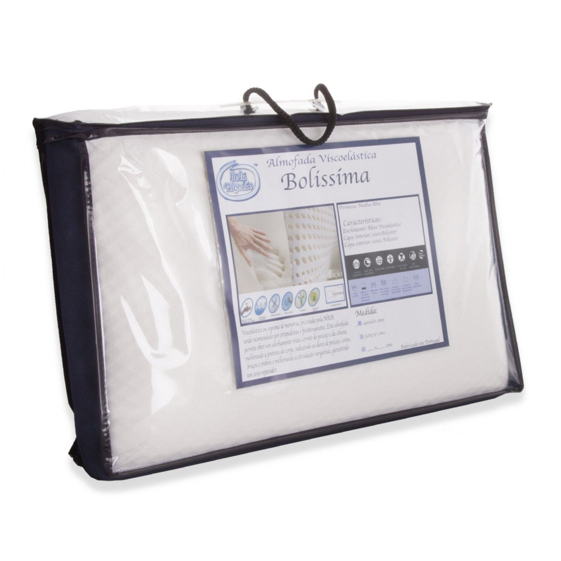 Almofada Cama Bolissíma 60x40cm