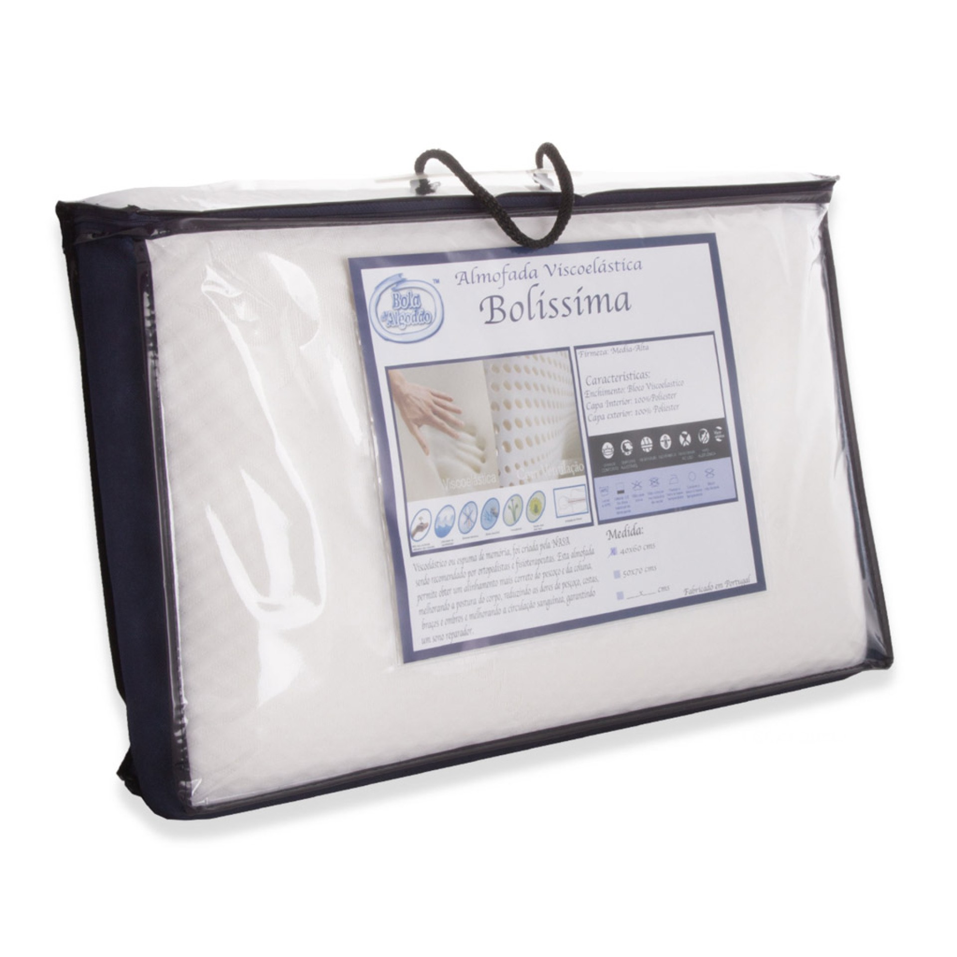 Almofada Cama Bolissíma 60x40cm