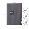 Caderno Agrafado Firmo Pautado A4 48F 90gr Caderno Agrafado Firmo Pautado A4 48F 90gr