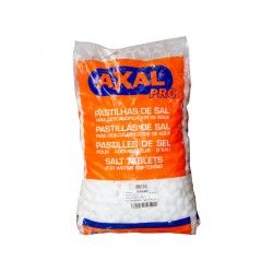 Saco Sal Pastilha Branco 25kg