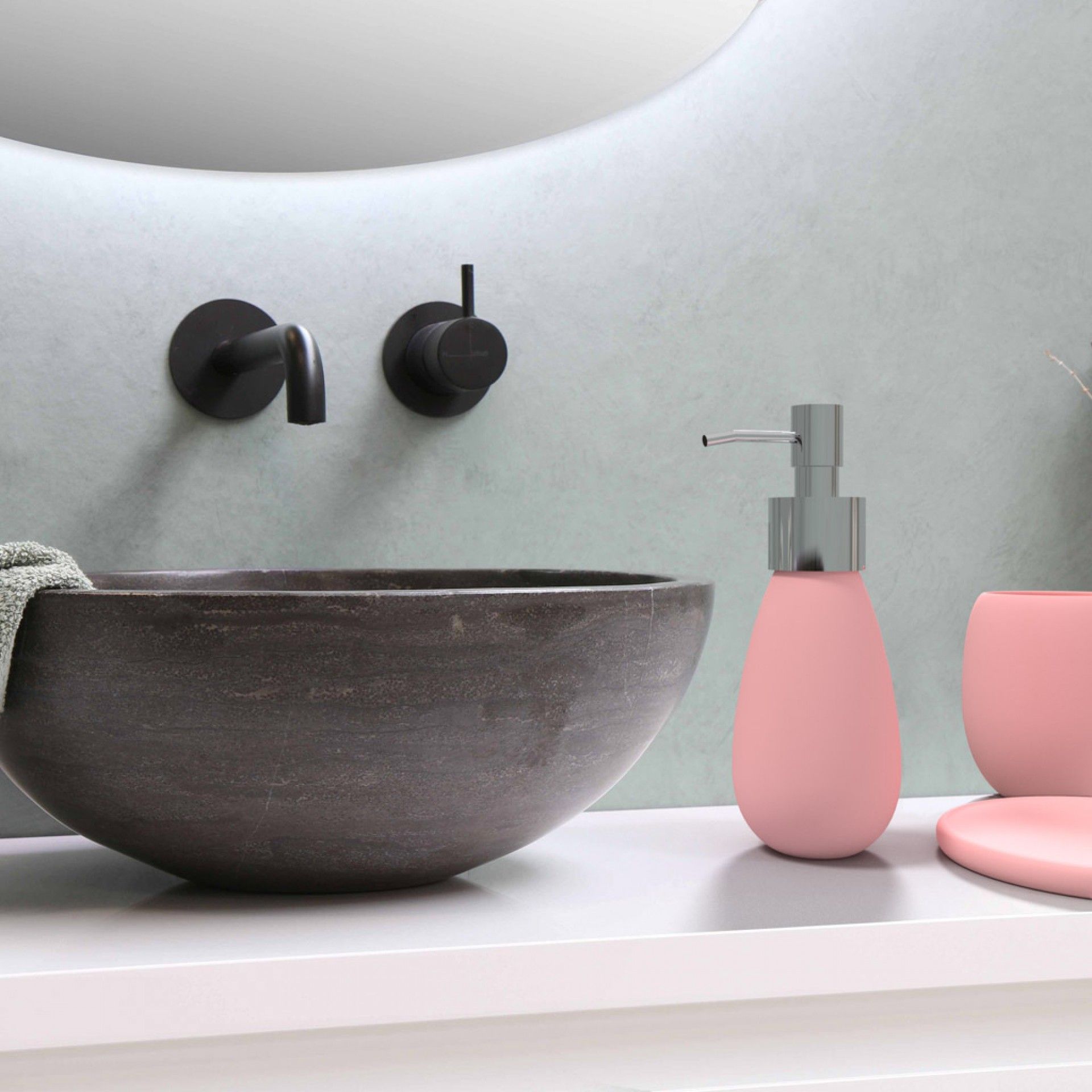 Conjunto Lavatório WC 4 Peças