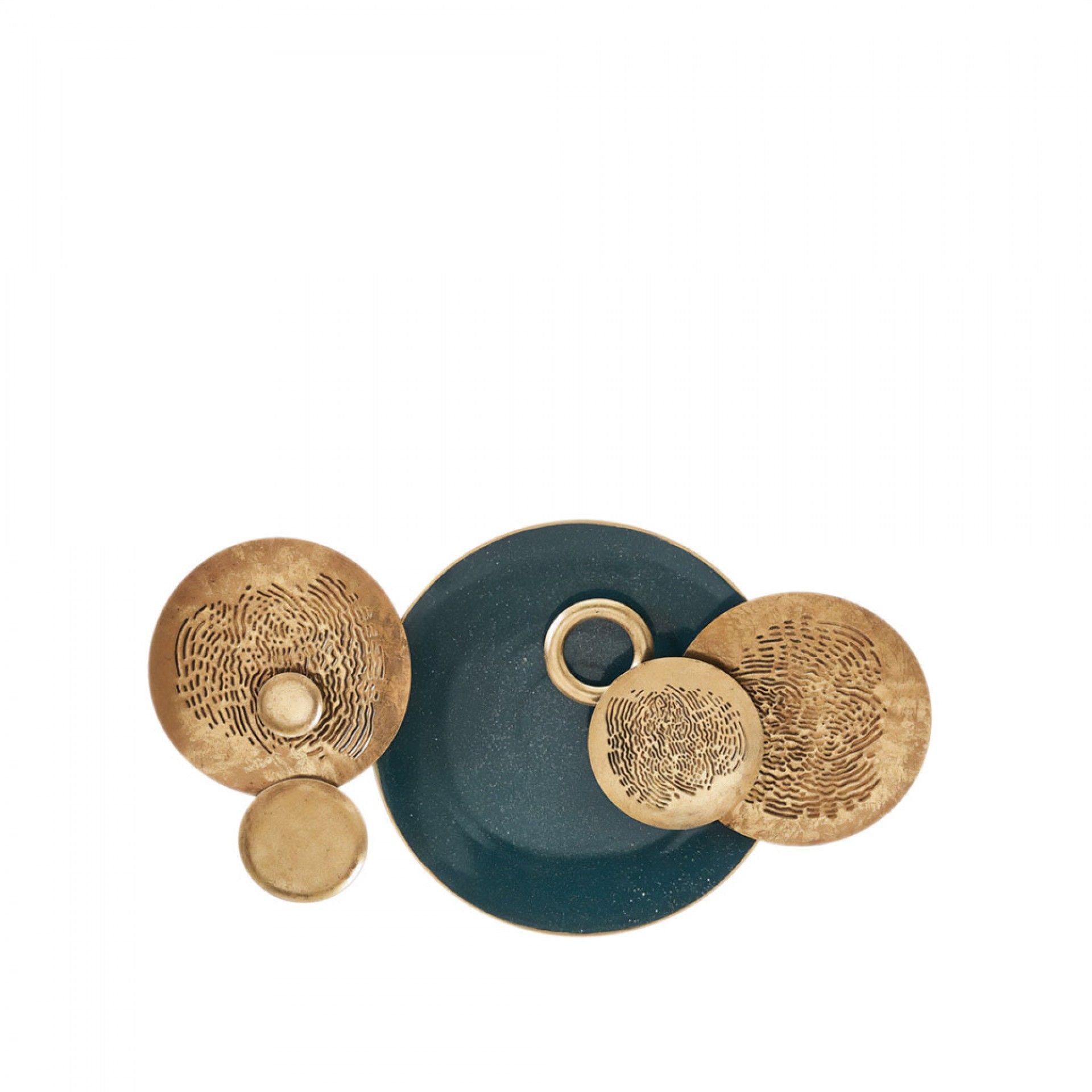 Quadro Metal Circulos 88X8.6X48CM