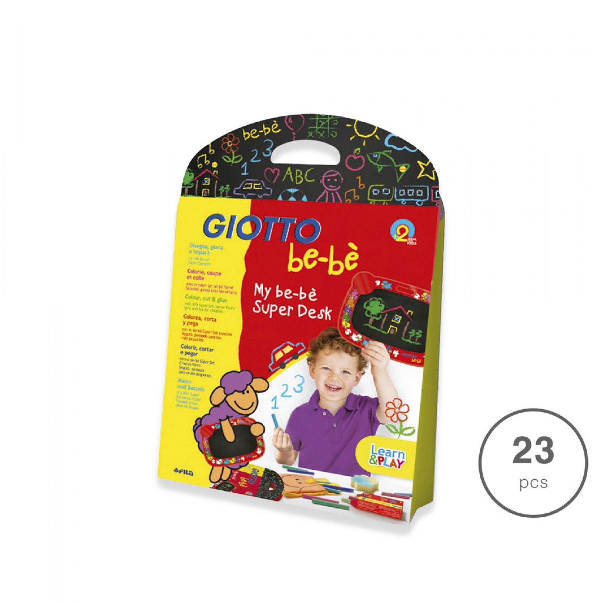 GIOTTO BE-BÉ PACK QUADRO + GIZ 23 PEÇAS