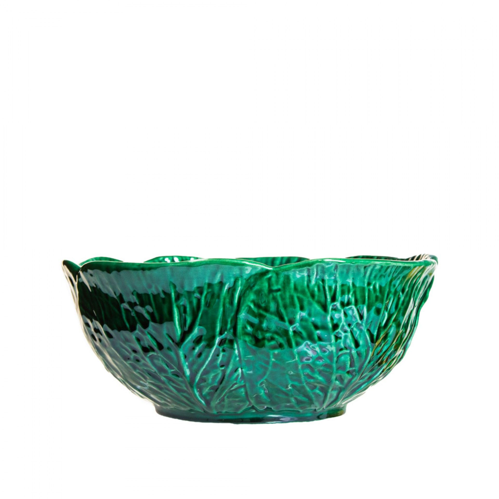 Saladeira Couve Cerâmica 23cm