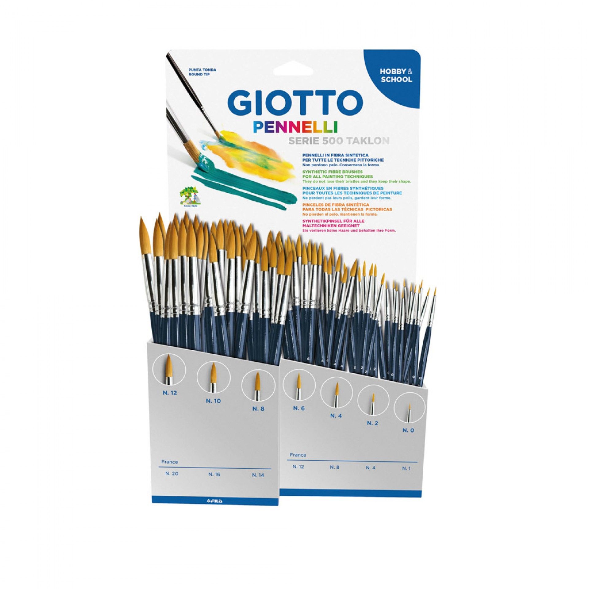 Pincel Giotto Ponta Redonda