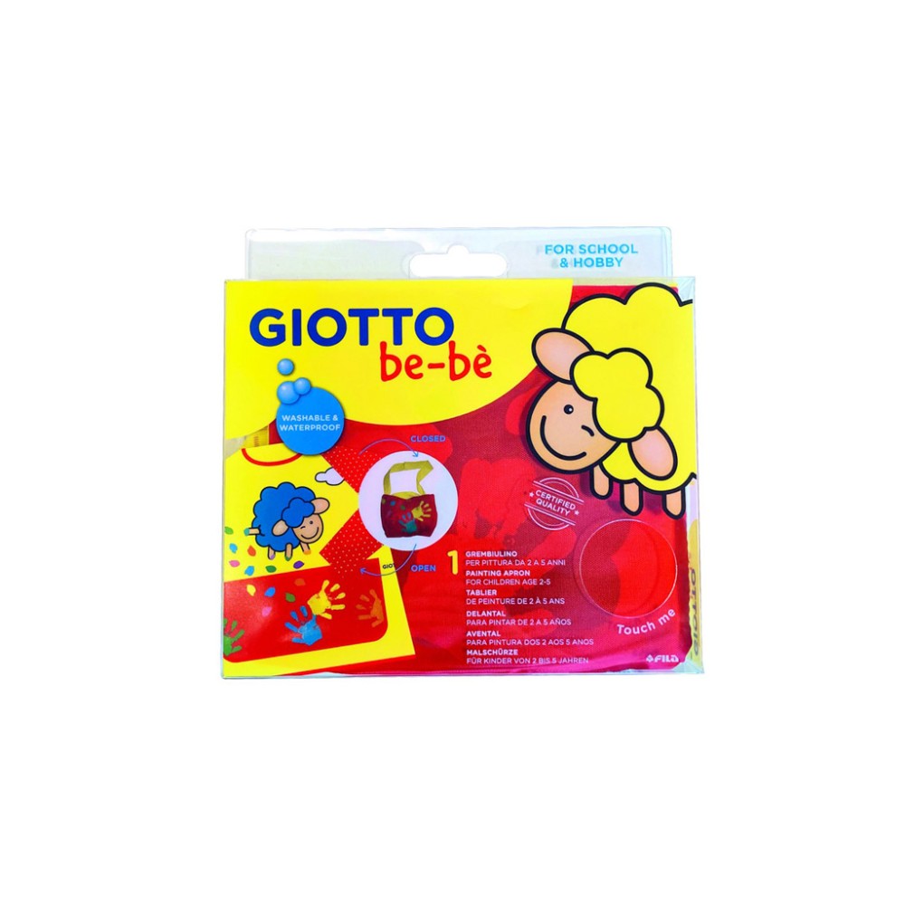 Avental Giotto com Mangas 2-5 Anos