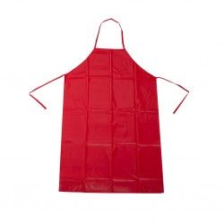 Avental Tela Plstico Pvc Vermelho 67X110cm