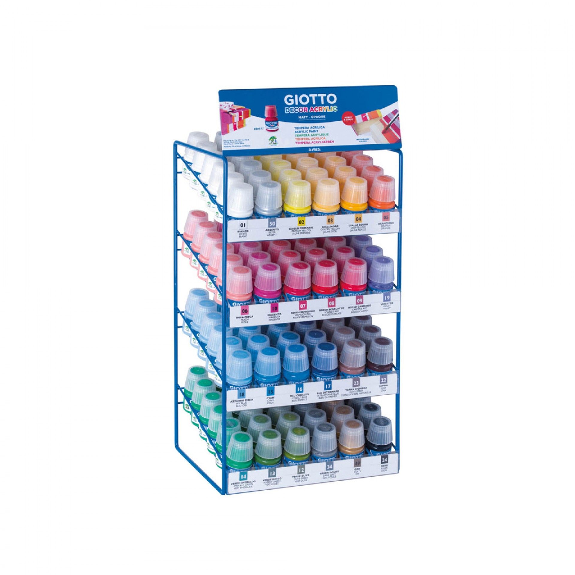 Tinta Acrílica Giotto Decor Azul Ciano 25ml