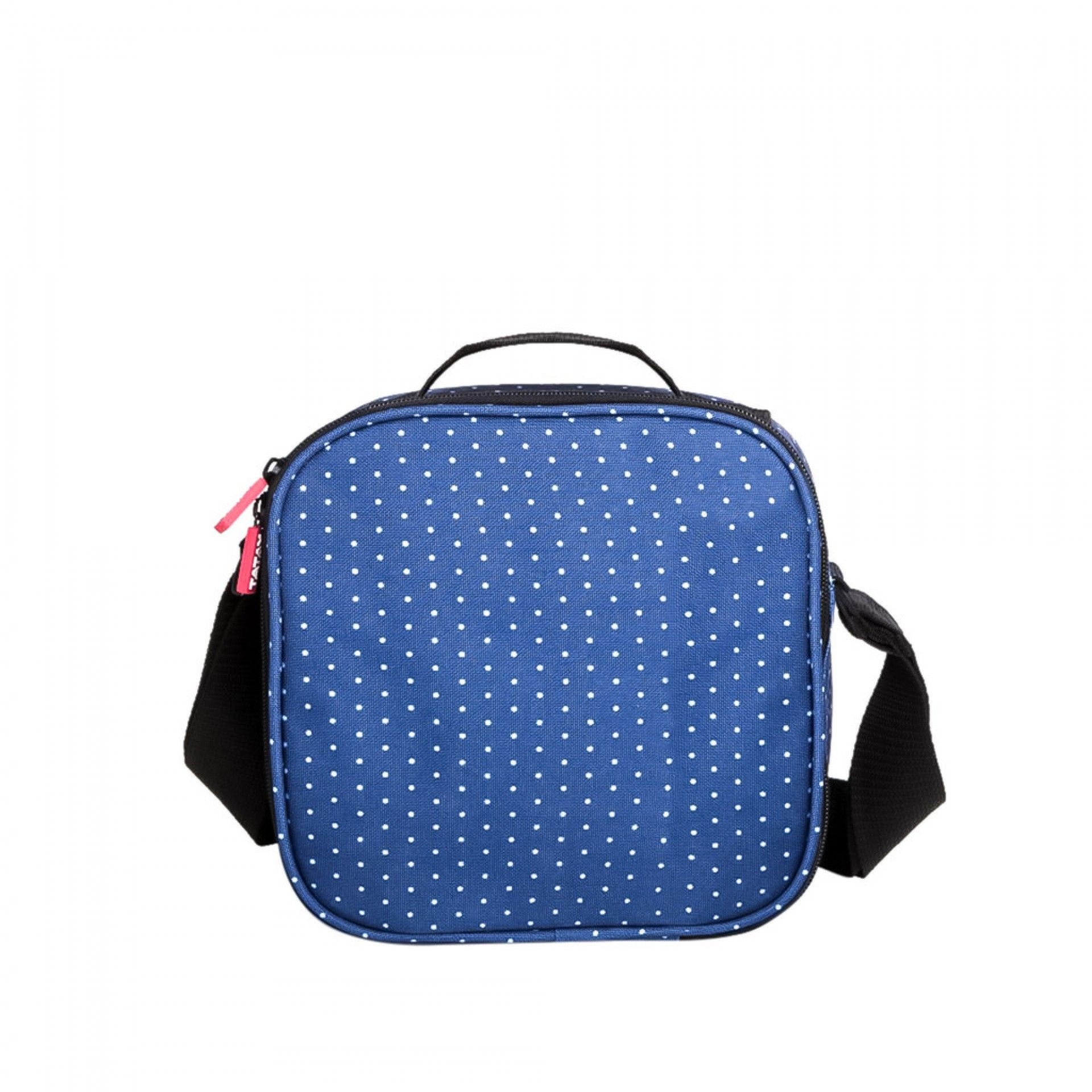 Kit Bolsa Térmica + 4 Caixas Urban Food Azul Dots 2X0.2L+2X0.5L