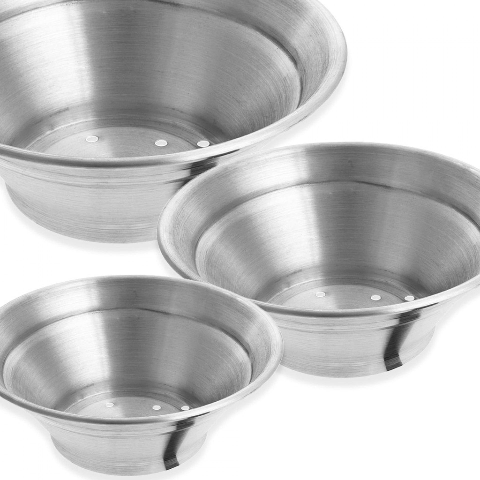 Alguidar Alumínio Classic com Furos N.25