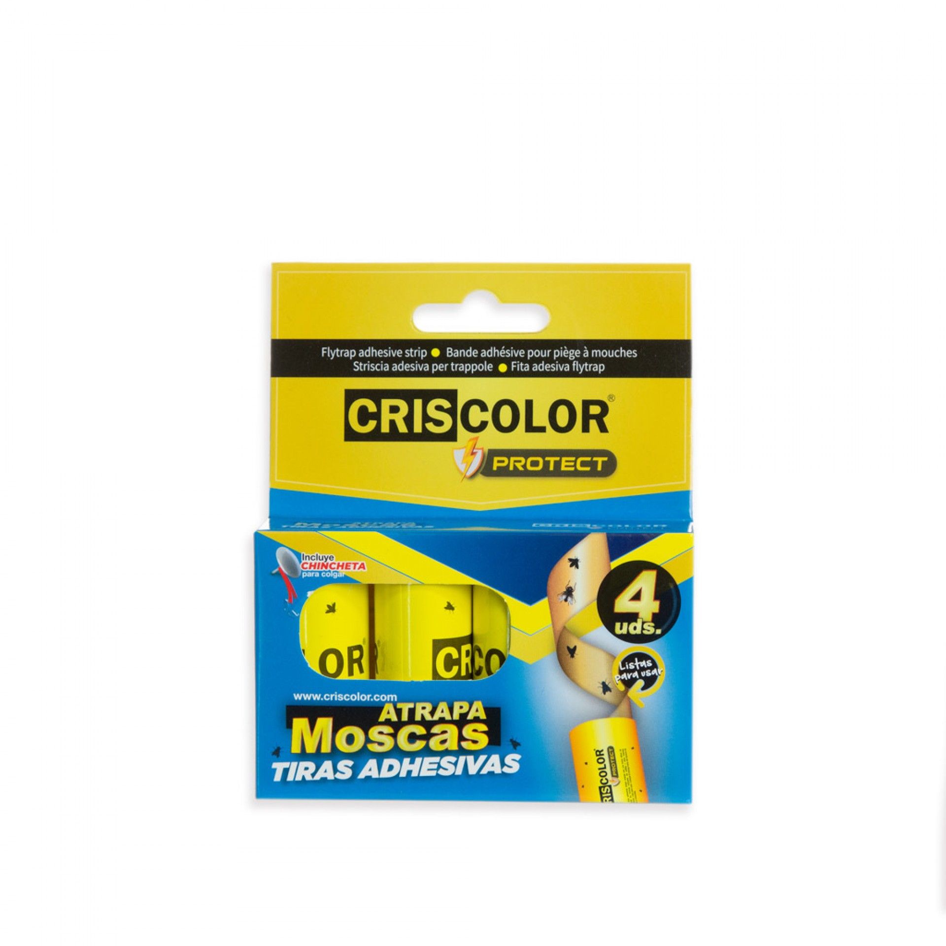 Fita Apanha Moscas Pack 4