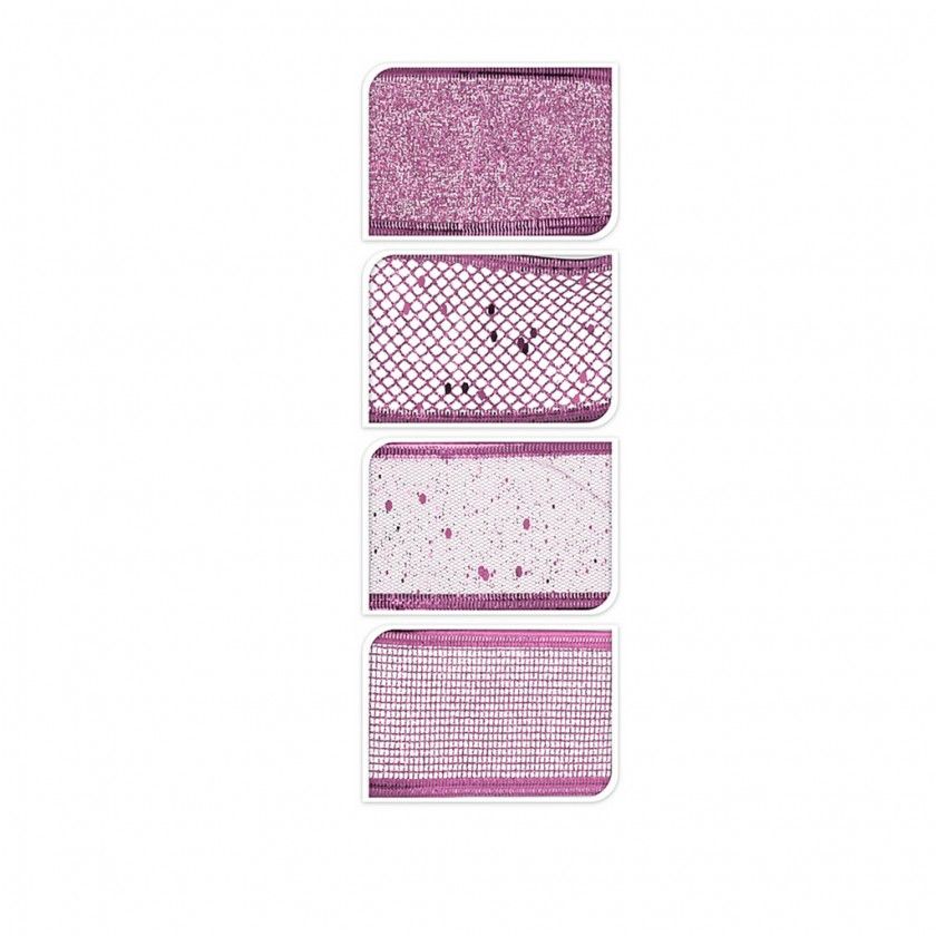 Fita Embrulho Rosa 270X6CM