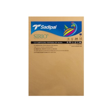 Folha Cartolina Sadipal A4 21X29.7cm Pack 10