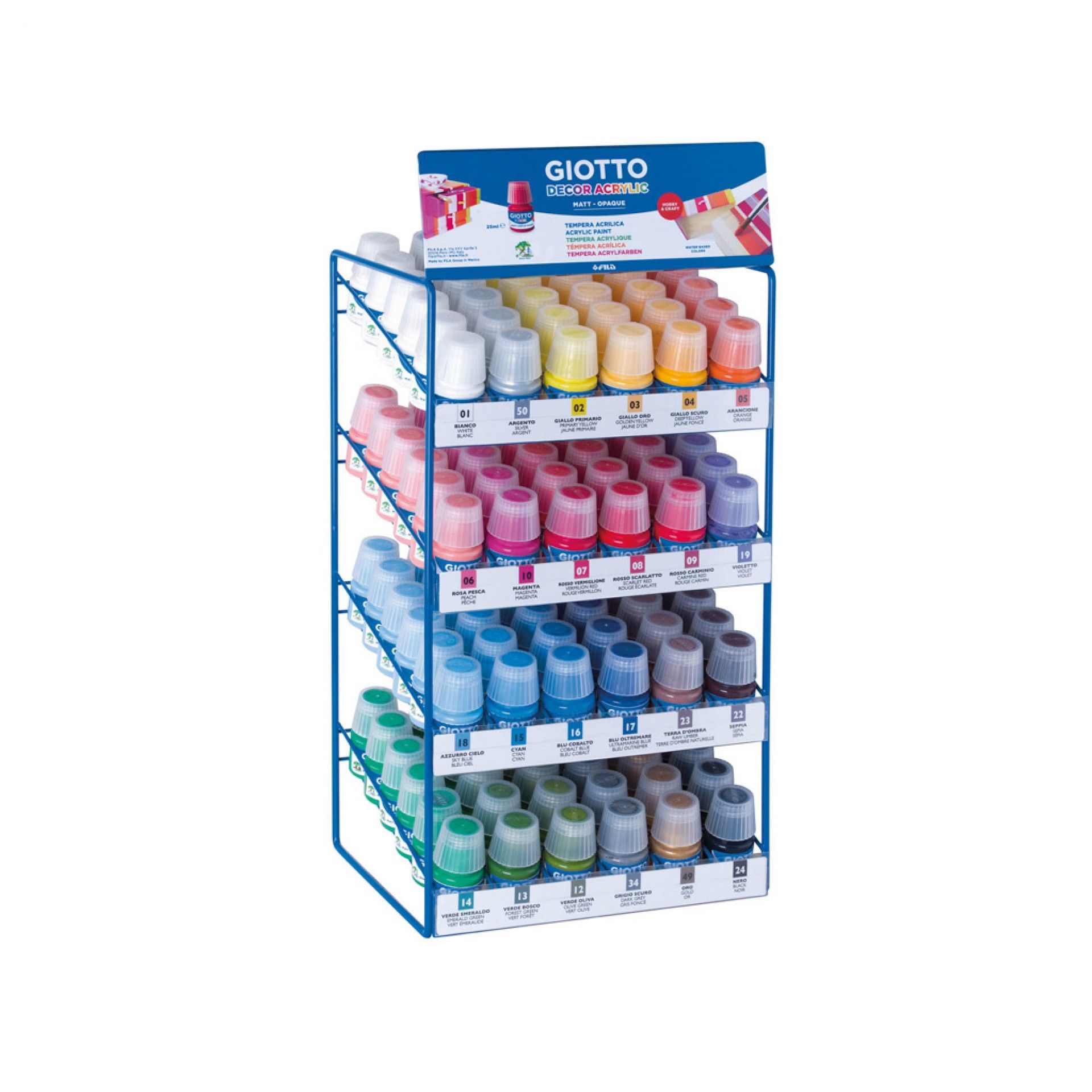Tinta Acrílica Giotto Decor Amarelo 25ml