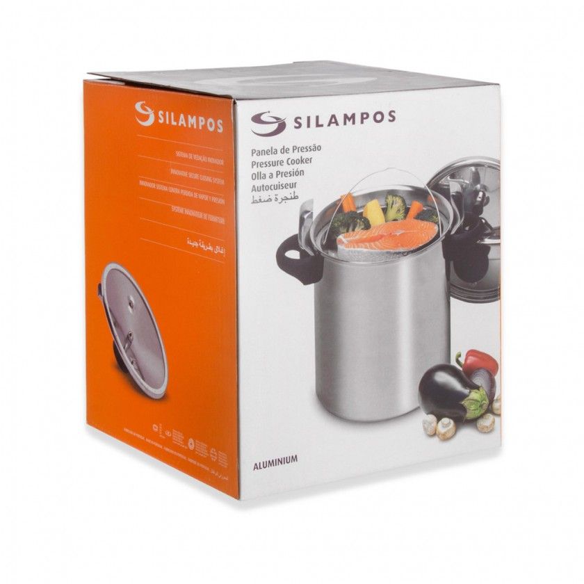 Panela Presso Alumnio com Cesto