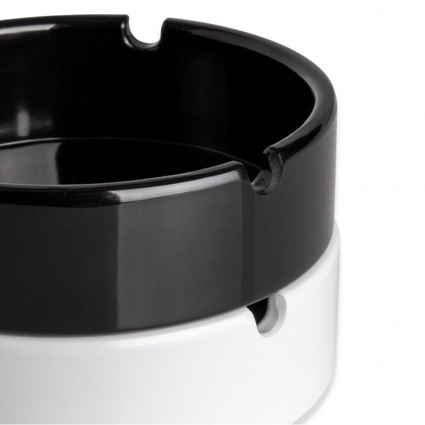 Cinzeiro Melamina Rond Preto 10.3X3.1cm Cinzeiro Melamina Rond Preto 10.3X3.1cm