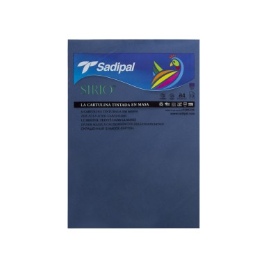 Folha Cartolina Sadipal A4 21X29.7cm Pack 10