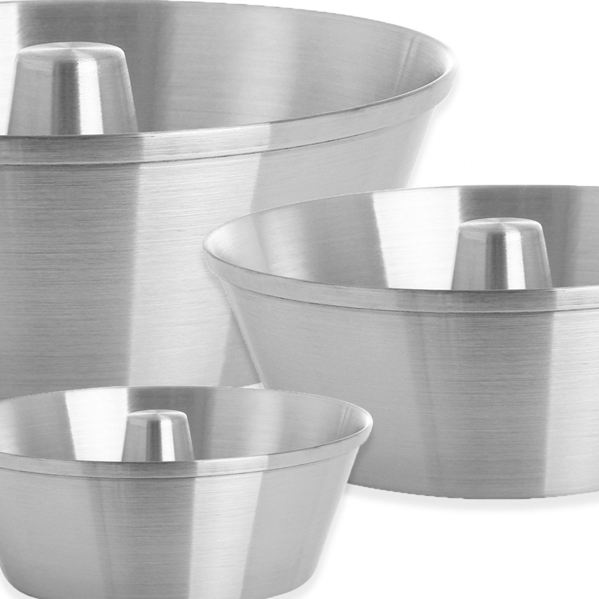 Forma Pão de Ló Alumínio Classic com Cano N.14